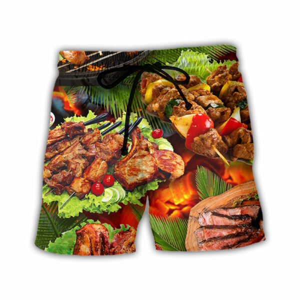 Food BBQ Style - Beach Short  - Owl Ohh